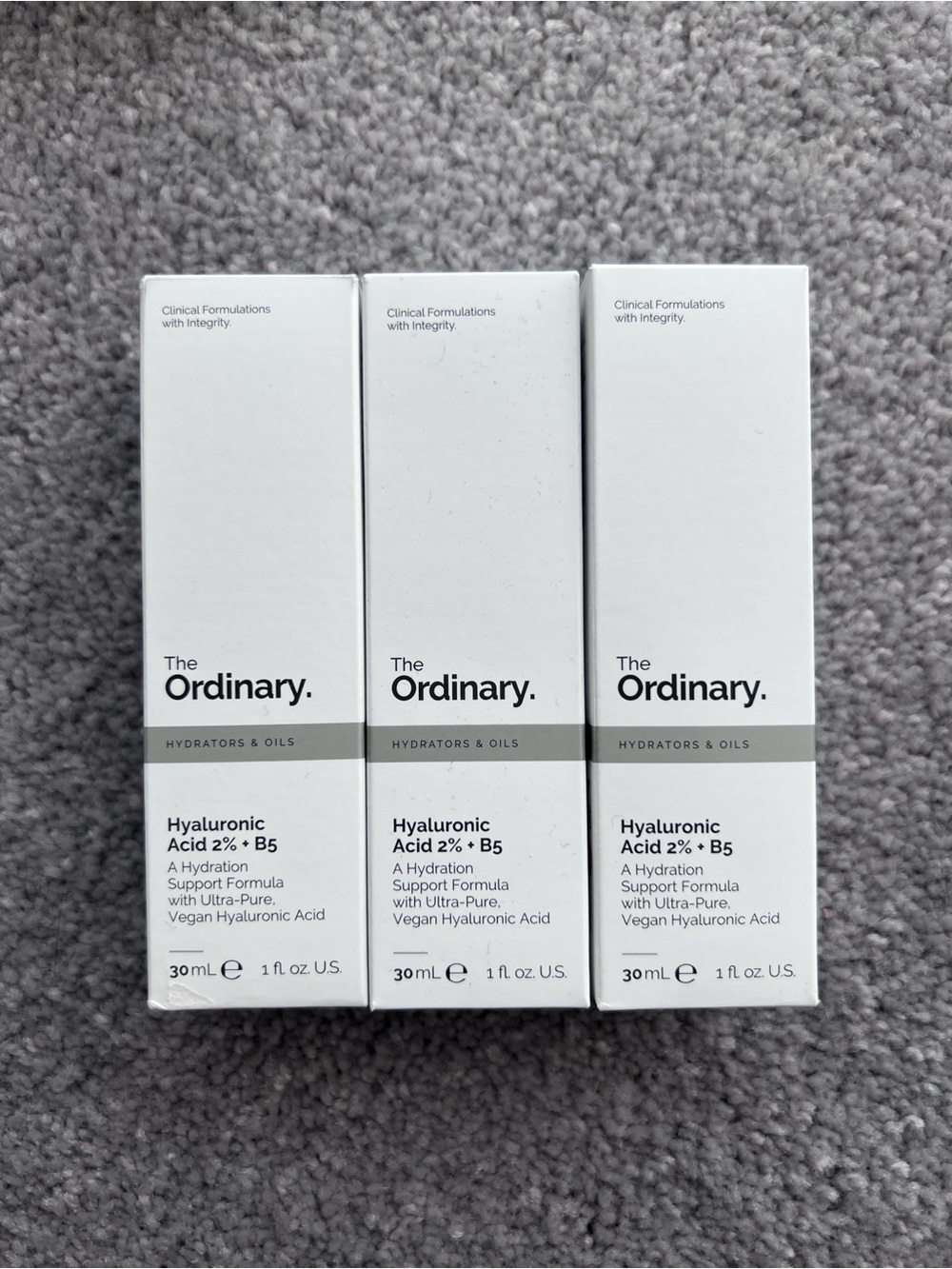 The Ordinary Hyaluronic Acid 2% + B5 Serum Bundle